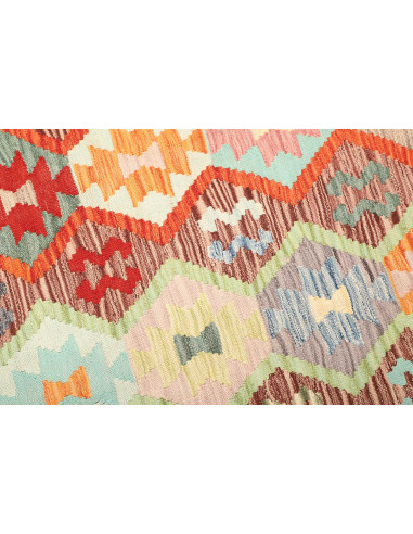 Kilim 210x284 Cm Kilim, Afghanistan, Hand-carded Wool warp: