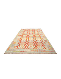 Kilim 201x289 Cm Kilim, Afghanistan, Hand-carded Wool warp: 2