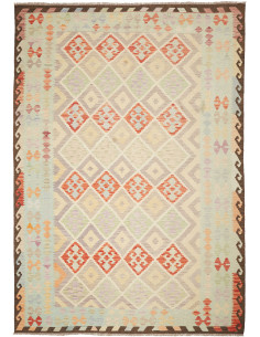 Kilim 211x302 Cm Kilim Afghanistan Hand-carded Wool