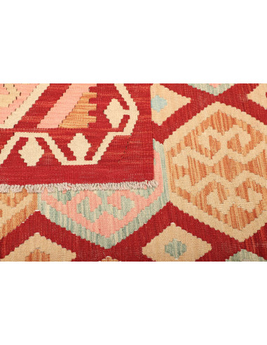 Kilim 185x241 Cm Kilim, Afghanistan, Lana Cardata A Mano