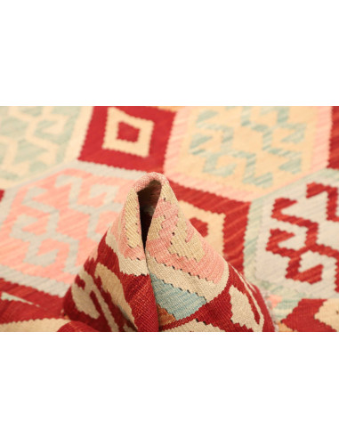 Kilim 185x241 Cm Kilim, Afghanistan, Lana Cardata A Mano
