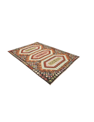 Kilim 178x248 Cm Kilim Afghanistan Hand-carded Wool Cotton