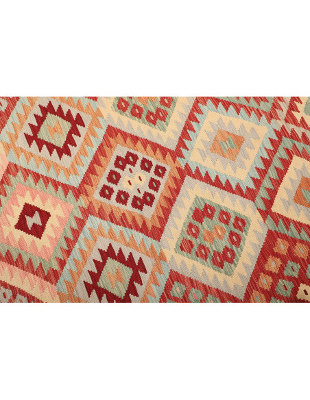 Kilim 181x238 Cm Kilim, Afghanistan, Hand-carded Wool warp: