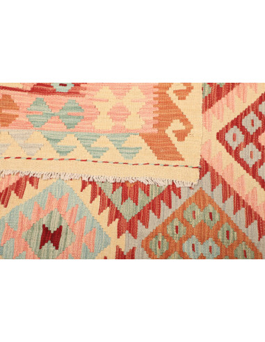 Kilim 181x238 Cm Kilim, Afghanistan, Lana Cardata A Mano