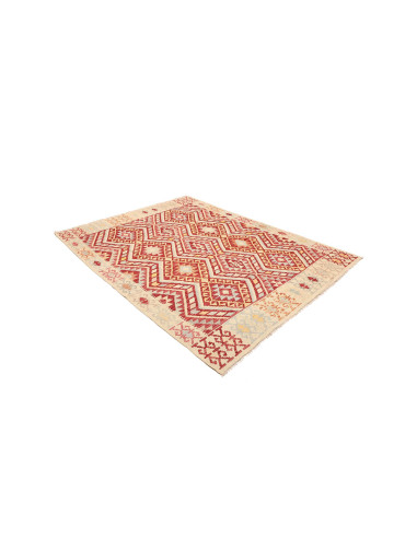 Kilim 182x242 Cm Kilim, Afghanistan, Lana Cardata A Mano
