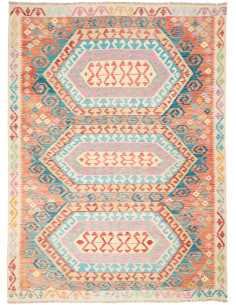 Kilim 181x243 Cm Kilim Afghanistan Hand-carded Wool