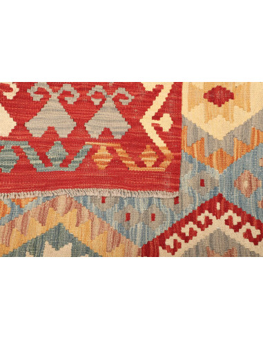 Kilim 179x244 Cm Kilim, Afghanistan, Hand-carded Wool, Warp:
