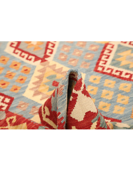 Kilim 179x244 Cm Kilim, Afghanistan, Hand-carded Wool, Warp: