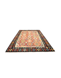 Kilim 209x287 Cm Kilim Afghanistan, Hand-carded Wool, Cotton 2