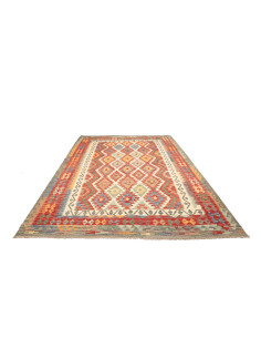 Kilim 210x294 Cm Kilim Afghanistan Hand-carded Wool warp: 2