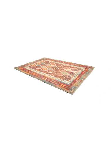 Kilim 210x294 Cm Kilim Afghanistan Hand-carded Wool warp: