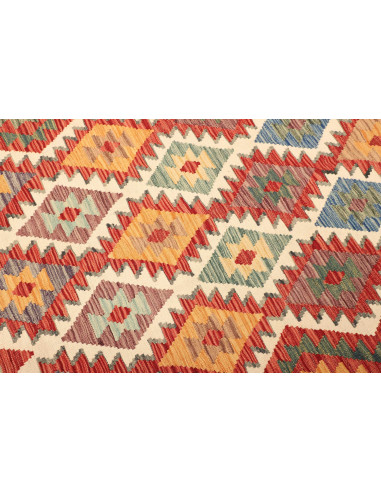 Kilim 210x294 Cm Kilim Afghanistan Hand-carded Wool warp: