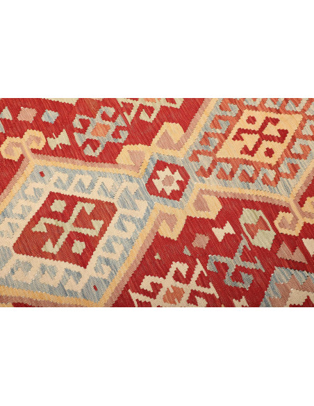 Kilim 182x248 Cm Kilim, Afghanistan, Hand-carded Wool warp:
