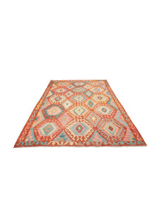 Kilim 177x252 Cm Kilim Afghan Hand-carded Wool Cotton Warp 2