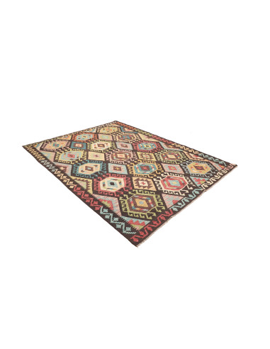 Kilim 174x238 Cm Kilim Afghanistan Hand-carded Wool warp: