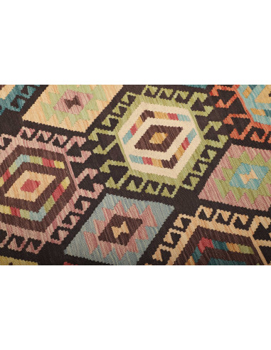 Kilim 174x238 Cm Kilim Afghanistan Hand-carded Wool warp: