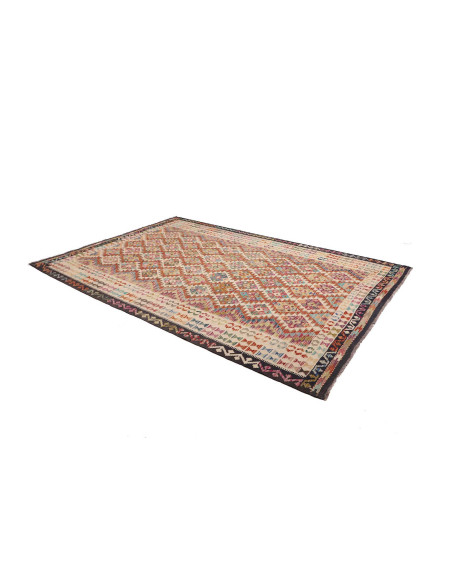 Kilim 198x294 Cm Kilim, Afghanistan, Hand-carded Wool warp: