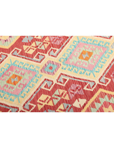Kilim 154x190 Cm Kilim, Afghanistan, Hand-carded Wool warp: