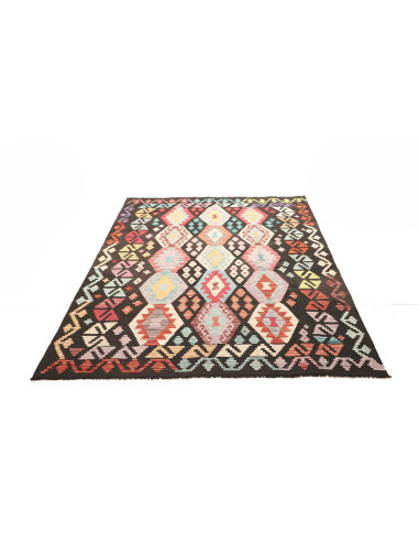 Kilim 157x204 Cm Kilim Afghanistan Lana Cardata A Mano
