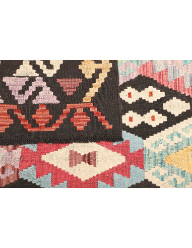 Kilim 157x204 Cm Kilim Afghanistan Lana Cardata A Mano