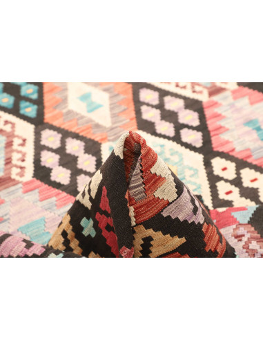 Kilim 157x204 Cm Kilim Afghanistan Lana Cardata A Mano