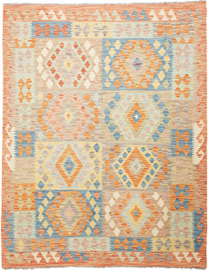 Kilim 153x195 Cm Kilim, Afghanistan, Lana Cardata A Mano