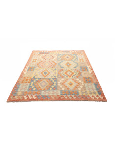 Kilim 153x195 Cm Kilim, Afghanistan, Lana Cardata A Mano 2