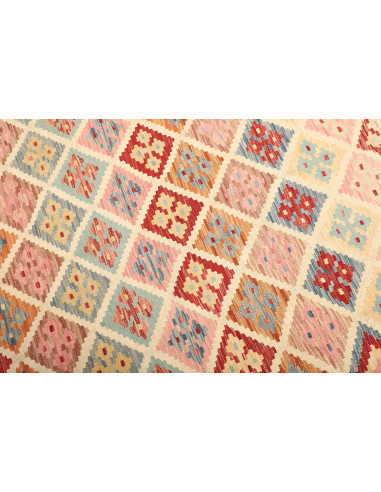 Kilim 158x204 Cm Kilim Afghanistan Lana Cardata A Mano,