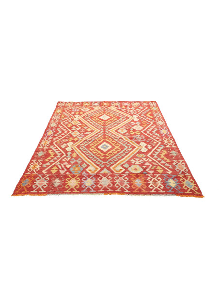 Kilim 151x197 Cm Kilim Afghanistan, Hand-carded Wool