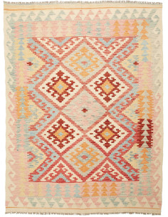 Kilim 153x204 Cm Kilim, Afghanistan. Material: Hand-carded