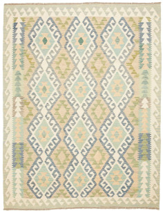 Kilim 154x199 Cm Kilim Afghanistan Hand-carded Wool Cotton