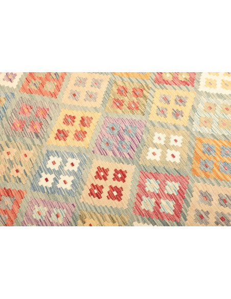 Kilim 154x200 Cm Kilim, Afghanistan, Hand-carded Wool warp: