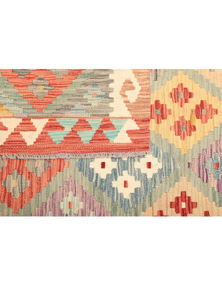 Kilim 154x200 Cm Kilim, Afghanistan, Hand-carded Wool warp: