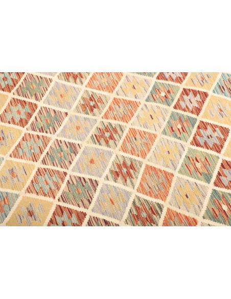 Kilim 160x212 Cm Kilim Afghanistan Lana Cardata A Mano