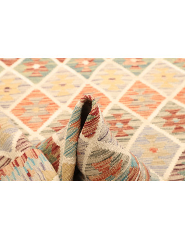 Kilim 160x212 Cm Kilim Afghanistan Hand-carded Wool warp: