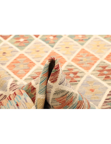 Kilim 160x212 Cm Kilim Afghanistan Lana Cardata A Mano