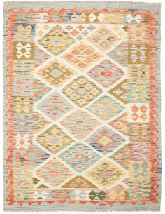 Kilim 148x201 Cm Kilim Afghanistan Hand-carded Wool Cotton