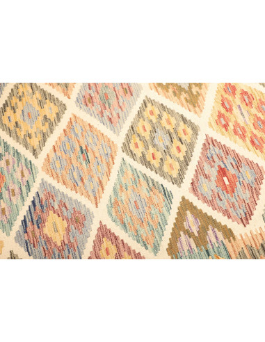 Kilim 148x201 Cm Kilim Afghanistan Lana Cardata A Mano