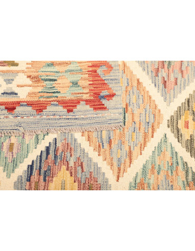 Kilim 148x201 Cm Kilim Afghanistan Lana Cardata A Mano