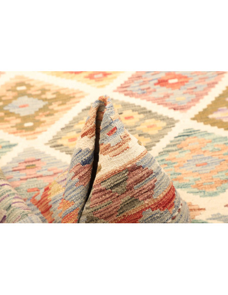 Kilim 148x201 Cm Kilim Afghanistan Lana Cardata A Mano