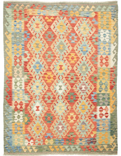 Kilim 149x201 Cm Kilim, Afghanistan, Hand-carded Wool warp