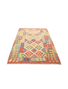 Kilim 151x200 Cm Kilim, Afghanistan, Lana Cardata A Mano, 2