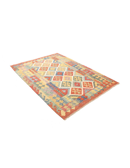 Kilim 151x200 Cm Kilim, Afghanistan, Hand-carded Wool,