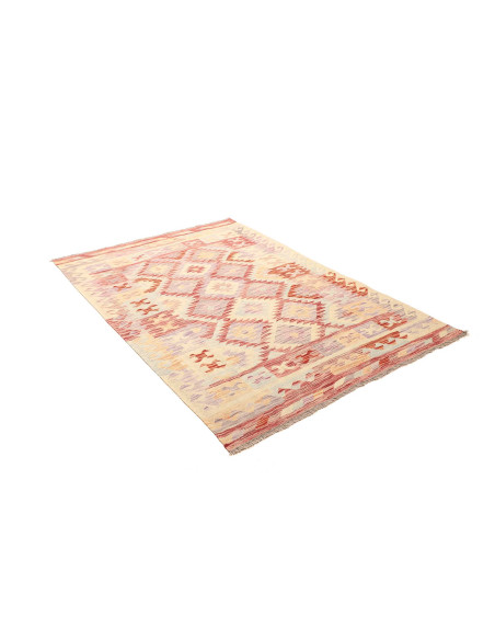 Kilim 143x207 Cm Kilim Afghanistan Lana Cardata A Mano