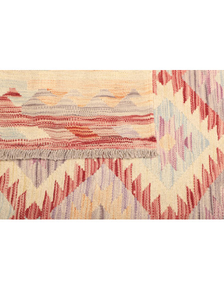 Kilim 143x207 Cm Kilim Afghanistan Lana Cardata A Mano
