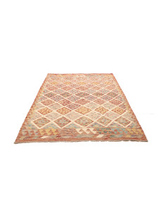 Kilim 155x202 Cm Kilim, Afghanistan, Lana Cardata A Mano 2