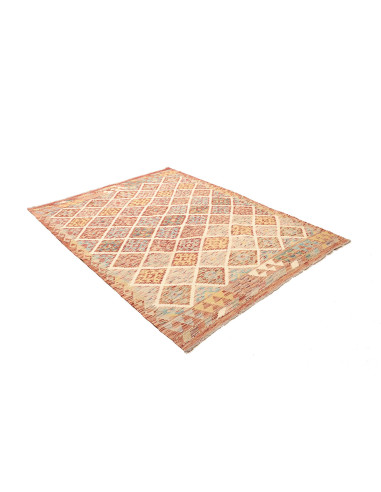 Kilim 155x202 Cm Kilim, Afghanistan, Hand-carded Wool warp: