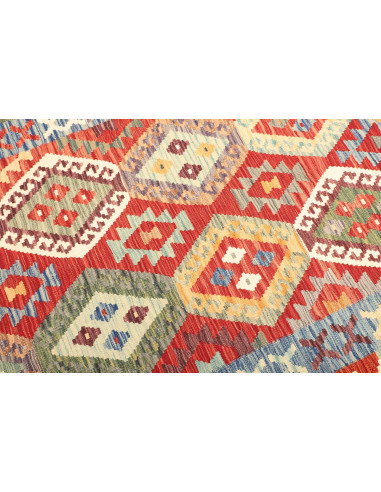 Kilim 154x209 Cm Kilim, Afghanistan, Hand-carded Wool,