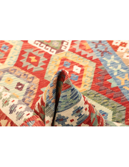 Kilim 154x209 Cm Kilim, Afghanistan, Hand-carded Wool,