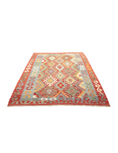 Kilim 158x198 Cm Kilim, Afghanistan, Lana Cardata A Mano, 2